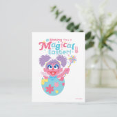Pasen Abby Cadabby Briefkaart (Staand voorkant)
