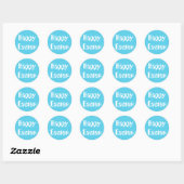 Pasen Amelia Sky Blue Sticker van Janz (Vel)