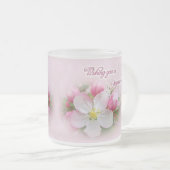 Pasen - Apple Blossom Time Matglas Koffiemok (Voorkant rechts)