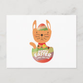 Pasen April Fool's Day Gifts Kat Ei Pasen Grappig Feestdagenkaart (Voorkant)