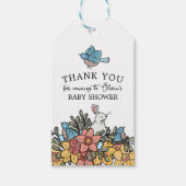 Pasen Baby shower Dank u voor cadeau Labels Cadeaulabel (Voorkant)