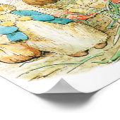 Pasen, BABY SHOWER, RABBIT-POSTER, NURSERIE Poster (Hoek)