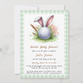 Pasen Baby Shower Uitnodiging