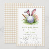 Pasen Baby Shower Uitnodiging (Voorkant / Achterkant)