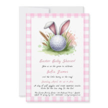 Pasen Baby Shower Uitnodiging