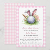 Pasen Baby Shower Uitnodiging (Voorkant / Achterkant)