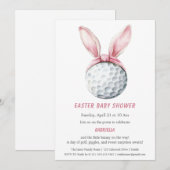 Pasen Baby Shower Uitnodiging (Voorkant / Achterkant)