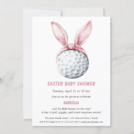 Pasen Baby Shower Uitnodiging