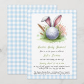 Pasen Baby Shower Uitnodiging (Voorkant / Achterkant)