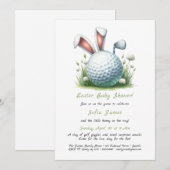 Pasen Baby Shower Uitnodiging (Voorkant / Achterkant)
