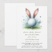 Pasen Baby Shower Uitnodiging (Voorkant / Achterkant)
