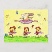 Pasen-balletkaart van Nicole Janes Briefkaart (Voorkant)