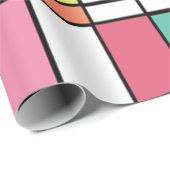 Pasen Bauhaus Cadeaupapier (Rol Hoek)