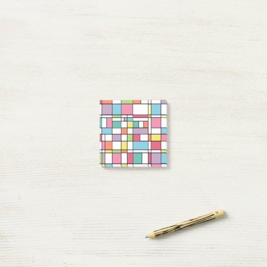 Pasen Bauhaus Post-it® Notes (Op bureau)