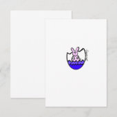 Pasen! Bedankkaart (Voorkant / Achterkant)