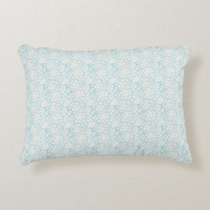 Pasen Blauwe Stip Naadloos Stof – Pastel Cute Accent Kussen