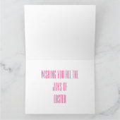 Pasen Blijdschap Kaart (Binnen)