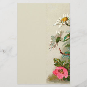 Pasen bloemen  Floral Kunst Briefpapier