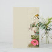 Pasen bloemen Floral Kunst Briefpapier (Staand voorkant)