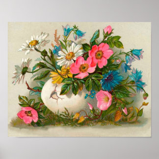 Pasen bloemen  Floral Kunst Poster