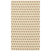 Pasen Bloemen Waterverf Cross Pattern Tafelkleed (Voorkant)