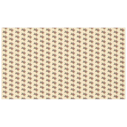 Pasen Bloemen Waterverf Cross Pattern Tafelkleed (Voorkant (Horizontaal))