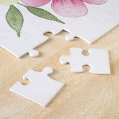 Pasen bloemenmand legpuzzel (Zijkant)