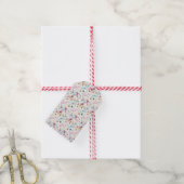 Pasen Bloementuin Inpakpapier Set Cadeaulabel (Met Touw)