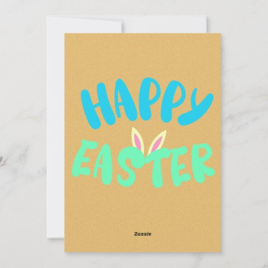 Pasen Bloemstuk Brunch Feest Uitnodiging (Achterkant)