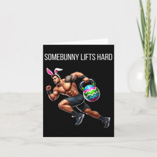 Pasen Bodybuilding Paashaas Atleten Kaart