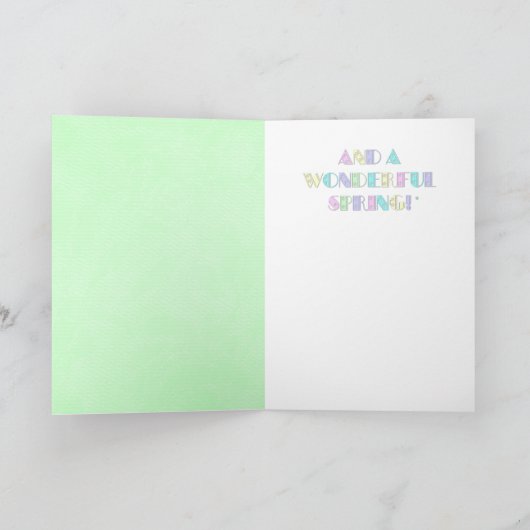 Pasen - Brak - Brady Feestdagen Kaart (Binnen)