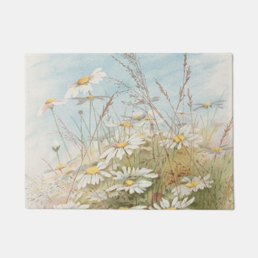 "Pasen brengt de ontluikende lente"  Deurmat (Voorkant)