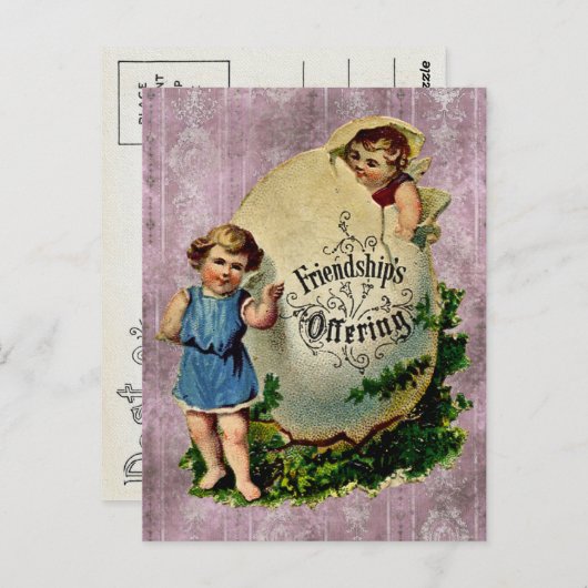  Pasen Briefkaart (Voorkant / Achterkant)