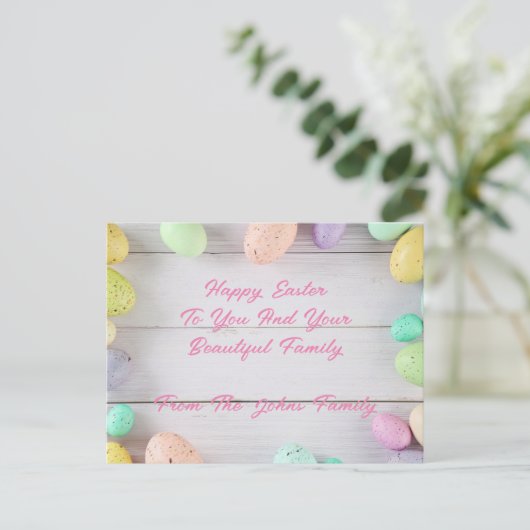 PASEN BRIEFKAART (Staand voorkant)