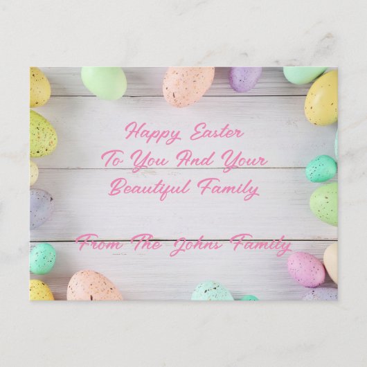 PASEN BRIEFKAART (Voorkant)