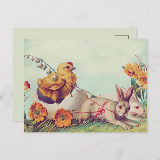  Pasen Briefkaart (Voorkant / Achterkant)