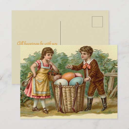 Pasen Briefkaart (Voorkant / Achterkant)