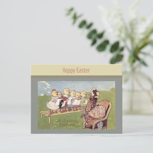 Pasen Briefkaart (Staand voorkant)