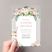 Pasen Brunch Acryl uitnodiging (Insitu (Draagbaar))