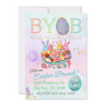 Pasen Brunch Charcuterie Party uitnodiging