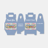 Pasen Brunch Chicks Floral WreatWaterverf Kinder Bedankdoosjes (Uitgevouwen)