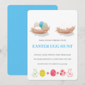 Pasen Brunch Egg Hunt Kaart (Voorkant / Achterkant)