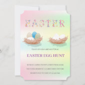 Pasen Brunch Egg Hunt Kaart (Voorkant)