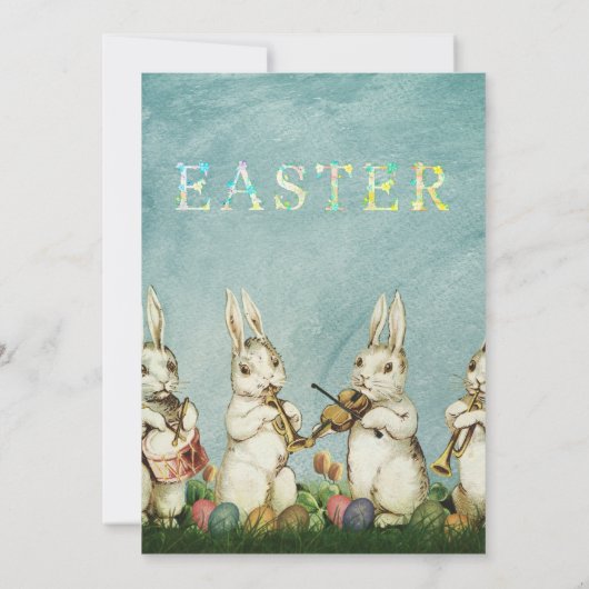 Pasen Brunch Egg Hunt Kaart (Achterkant)