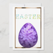 Pasen Brunch Egg Hunt Kaart (Achterkant)