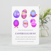 Pasen Brunch Egg Hunt Kaart (Staand voorkant)