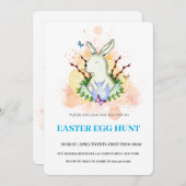 Pasen Brunch Egg Hunt Kaart (Voorkant / Achterkant)