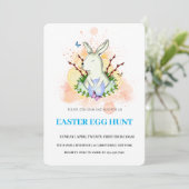 Pasen Brunch Egg Hunt Kaart (Staand voorkant)