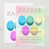 Pasen Brunch Egg Hunt Kaart (Voorkant / Achterkant)