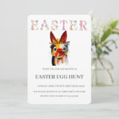 Pasen Brunch Egg Hunt Kaart (Staand voorkant)